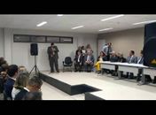 O encontro indigesto da deputada Ângela Garrote e o prefeito Júlio Cezar