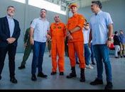 Deputado Rafael Brito participa ao lado do Governador Paulo Dantas de inauguração de base aérea