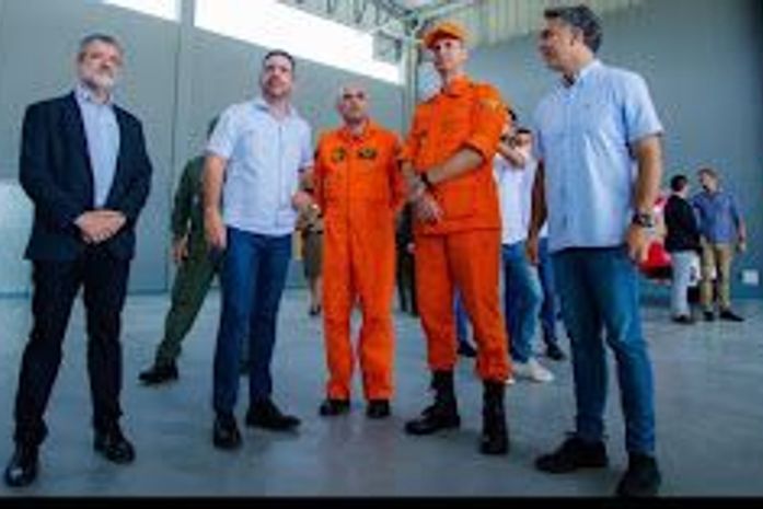 Deputado Rafael Brito participa ao lado do Governador Paulo Dantas de inauguração de base aérea