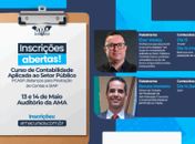 AMA abre inscrições para curso de Contabilidade Aplicada ao Setor Público 