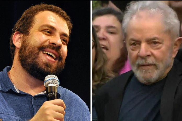 Guilherme Boulos e Lula