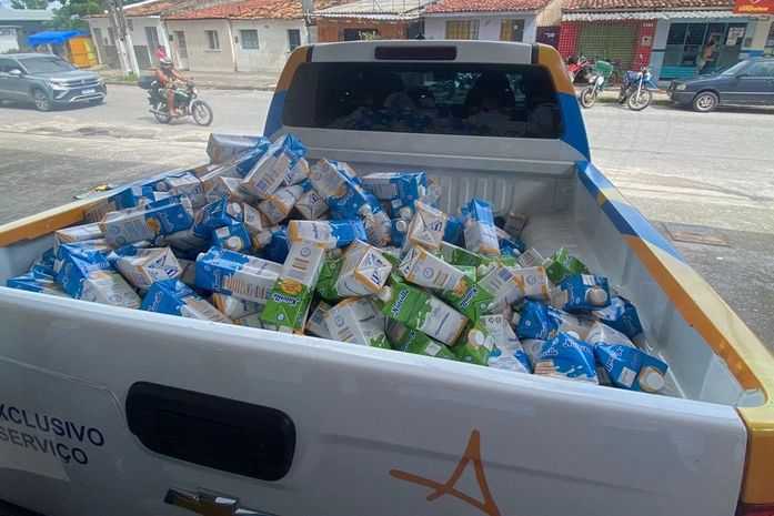 Por decisão judicial, Vigilância Sanitária de Maceió recolhe 850 litros de leite