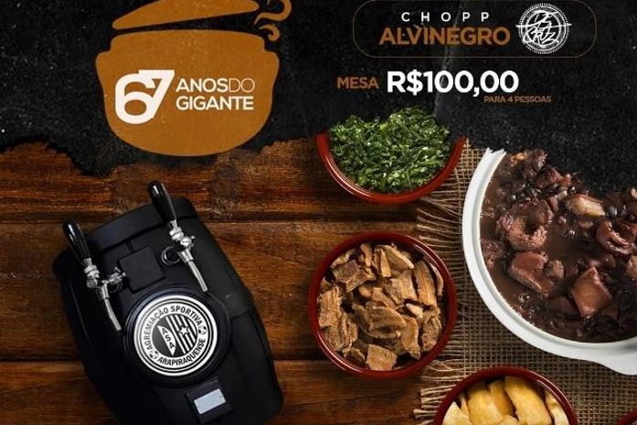 Feijoada do ASA será regada a futebol, forró e pagode da melhor qualidade