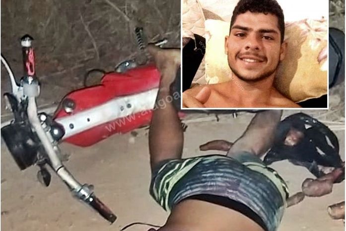 Jovem morre atropelado após tentar ultrapassar caminhão
