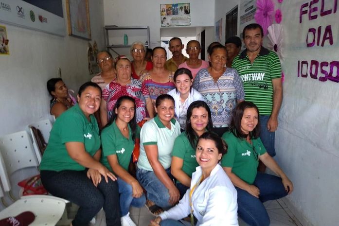 Unidades Básicas de Saúde de Santana do Mundaú promovem atividades em alusão ao Dia do Idoso