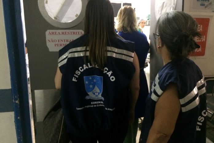 Fiscalização do Coren/AL