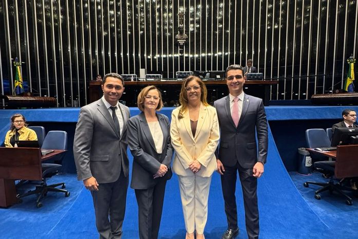 Vice-líder do prefeito na Câmara, vereador David Empregos acompanha sabatina de Marluce Caldas no Senado