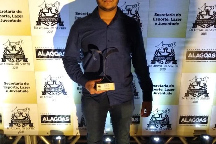 Arapiraquense foi escolhido melhor de Alagoas na modalidade Xadrez 2018