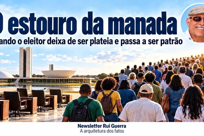 O estouro da manada: Quando o eleitor deixa de ser plateia e passa a ser patrão