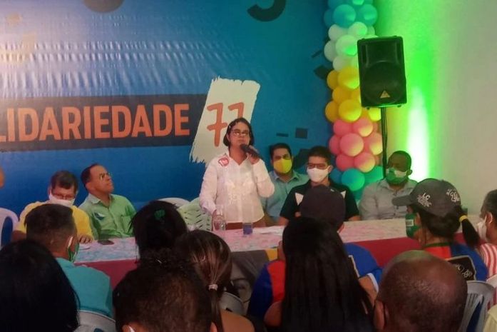Solidariedade realiza convenção e confirma Gilvania Barros e Marcos Sena para vice