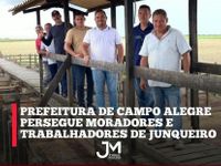 O site do jornal Miguelense postou essa foto ontem terça-feira, com os integrantes de Junqueiro conhecendo a estrutura no novo matadouro que será utilizado pelos marchantes