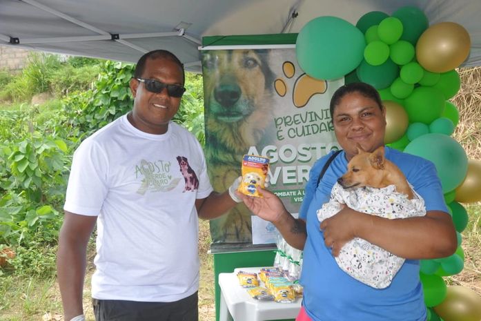 Ação da saúde marca o Dia de Controle e Combate à Leishmaniose em Porto de Pedras