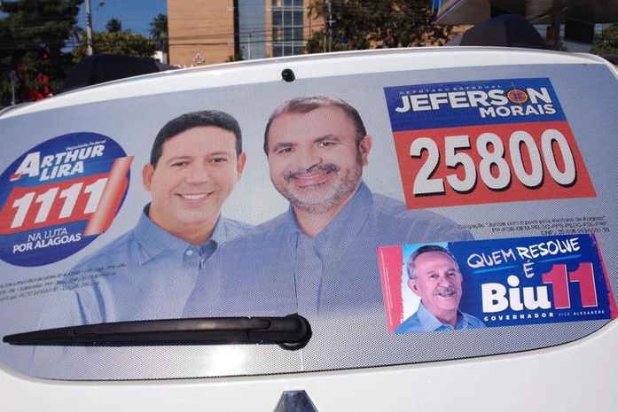 Jeferson antes plotava o carro com Biu