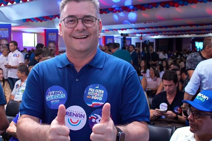 Ex-presidente da Fapeal, Fábio Guedes oficializa candidatura a deputado estadual em convenção do MDB