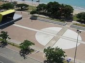 Praça Multieventos, no bairro da Pajuçara, em Maceió