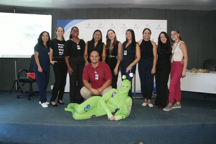 Santa Casa de Maceió promove teatro com foco na higiene das mãos e uso consciente de antibióticos