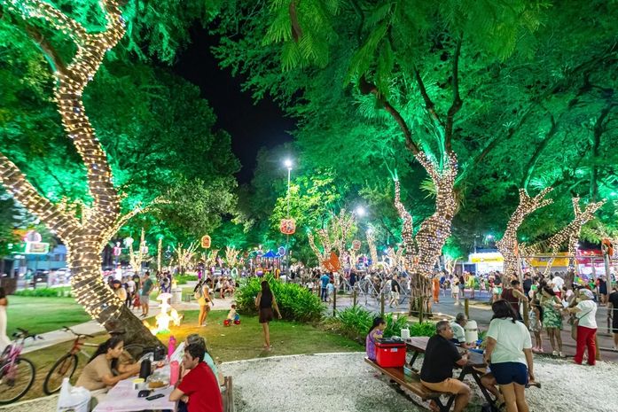 Domingo é Massa entra no clima junino com forró e teatro de bonecos no Parque Centenário