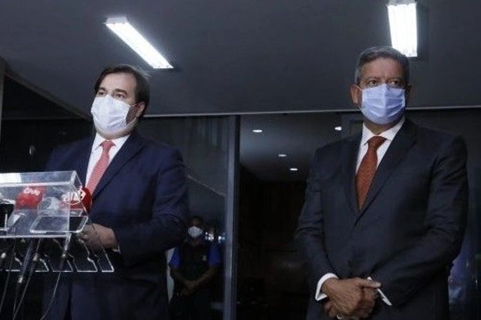 Rodrigo Maia e Arthur Lira