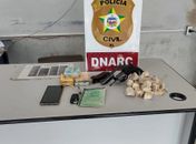 PC prende em flagrante acusado de tráfico de drogas em Arapiraca