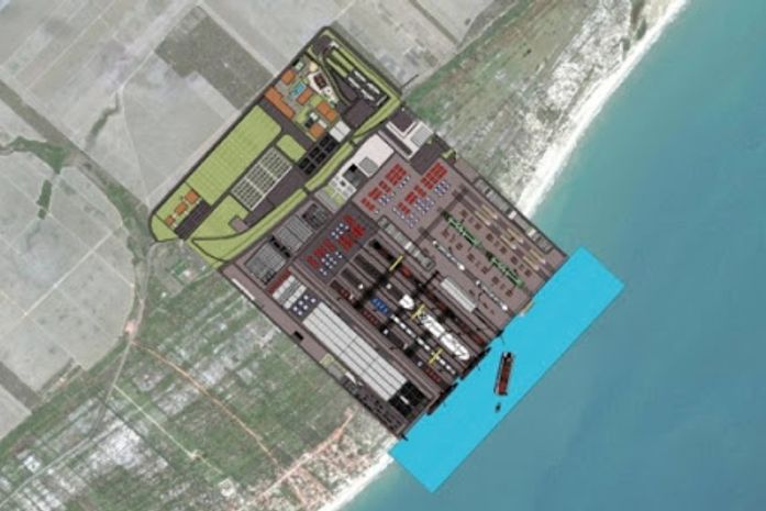 Planta do Estaleiro Eisa Alagoas