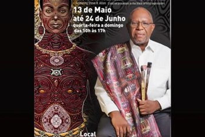 "Agradeço ao povo do Brasil por receber a mim e ao meu trabalho com tanto entusiasmo"- afirma, o artista plástico, afro-americano, Steve Allen