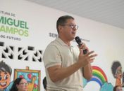 Educação de São Miguel dos Campos entrega nova estrutura da Escola São Miguel Arcanjo