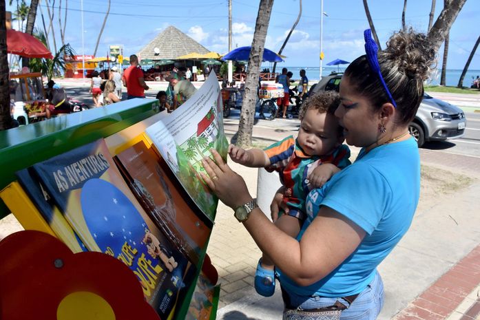 Objetivo do projeto é de despertar o interesse das crianças pela leitura