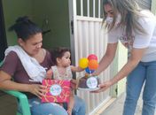 Programa Criança Feliz: Assistência Social de Santana do Mundaú comemora aniversariantes do mês