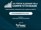 Fazenda participará do VII Fórum pela Competitividade em Maceió; saiba como se inscrever

