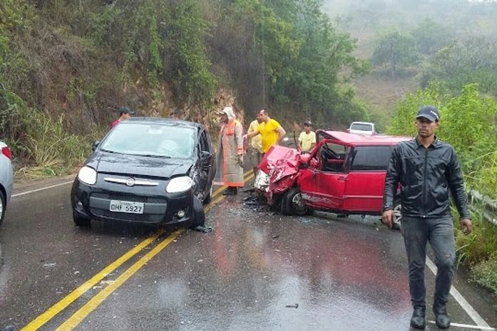 Gilmario Souza morreu no local devido ao forte impacto