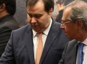 Rodrigo Maia e Paulo Guedes
