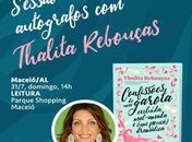Best-seller da literatura juvenil, Thalita Rebouças fará sessão de autógrafos no Parque Shopping