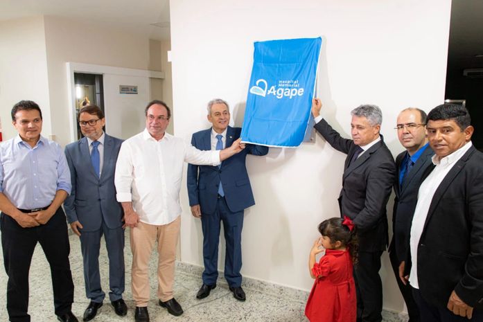 Prefeito Luciano prestigia inauguração do Hospital Ágape em Arapiraca