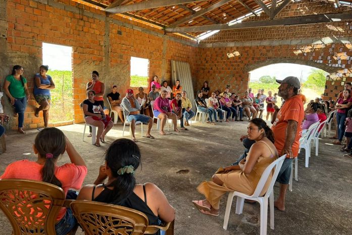 Girau do Ponciano capacita famílias para receber cisternas