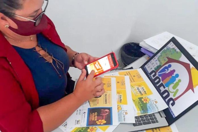 MAIO LARANJA: CREAS de Traipu realiza campanha virtual contra o abuso sexual infantil