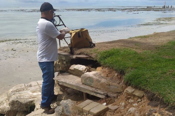 Saúde realiza ação preventiva de combate a roedores na orla marítima de Maceió