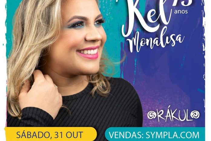 Kel Monalisa comemora 13 anos de carreira com show especial