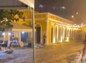 Temporal provoca destruição e interdita Centro Histórico de Piranhas