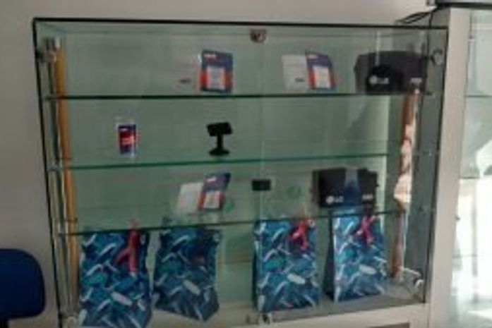 Poucos equipamentos sobraram nas vitrines