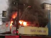 Incêndio atinge restaurante no Centro de Rio Largo e bombeiros são acionados; veja vídeo