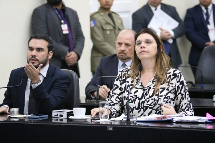 Deputados Davi Maia e Jó Pereira