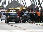 Sub-tenente da Polícia Militar é detido após provocar colisão na Ponta Verde