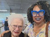 
Em João Pessoa esta ativista, Arísia Barros, encontrou Luiza Erundina, figura emblemática da política e da luta social no Brasil