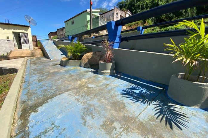 Obras de contenções na parte alta de Palmeira e na zona rural evitaram danos causados pelas chuvas