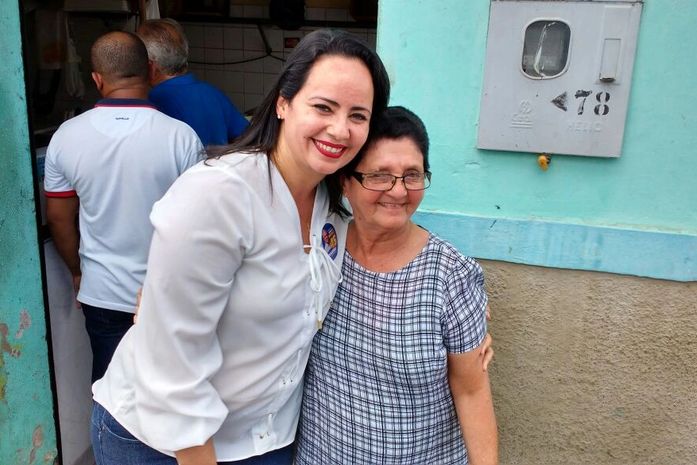 A vereadora Fabiana Pessoa (PRB)