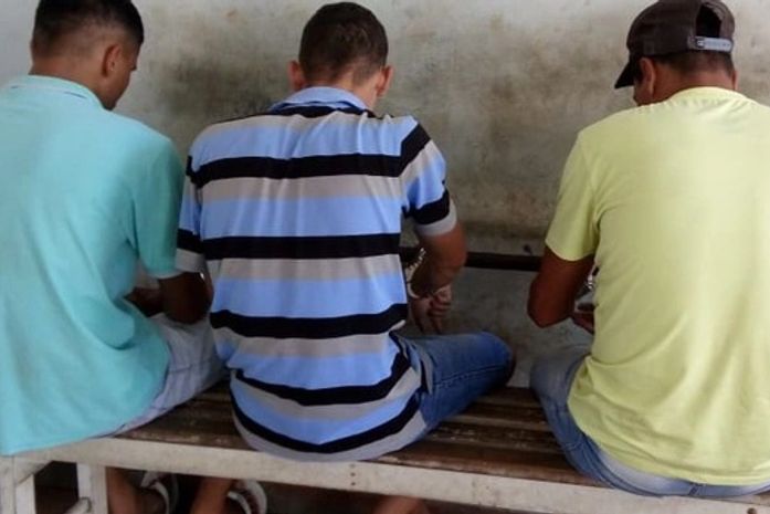 Três homens foram presos após tentativa de sequestro