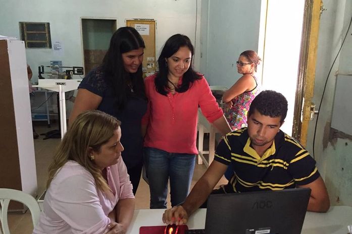 Secretaria de Saúde de Jequiá da Praia apresenta Prontuário Eletrônico a técnicas de Coruripe