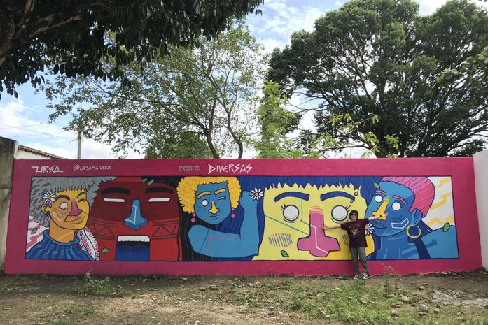 Projeto “Diversas” leva arte e reflexão à escola estadual de Maceió