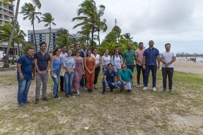 Grupo responsável pelo plano de Gestão Integrada da Orla realiza visitas técnicas