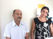 Valdemar Rosa da Silva, 77 anos, fez o transplante de córnea na última segunda-feira (30) no Hospital Universitário